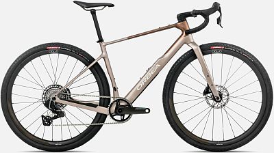 Превью Карбоновый велосипед Велосипед ORBEA Terra M21eTEAM 1X (2026) Nickel/Met Cinnamon